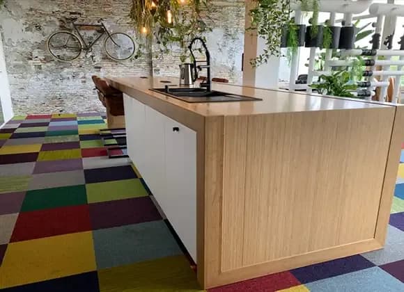 Bamboe Interieur Balken