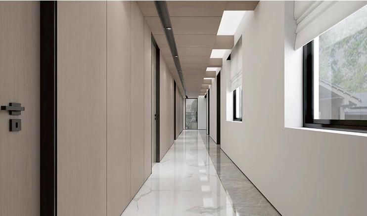 Corridor · licht eiken
