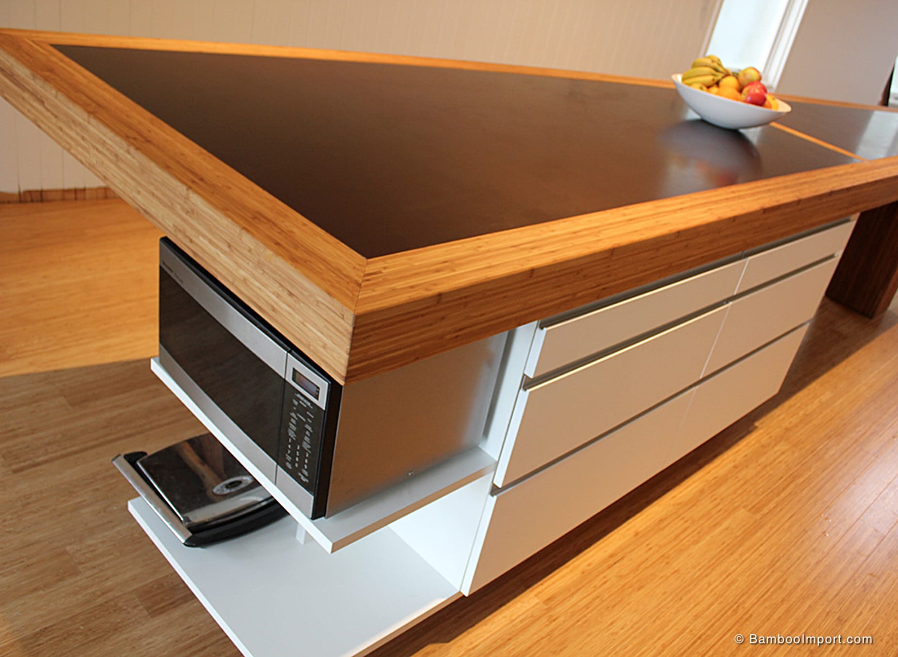 Massieve bamboe plaat — Massief blad · randafwerking
