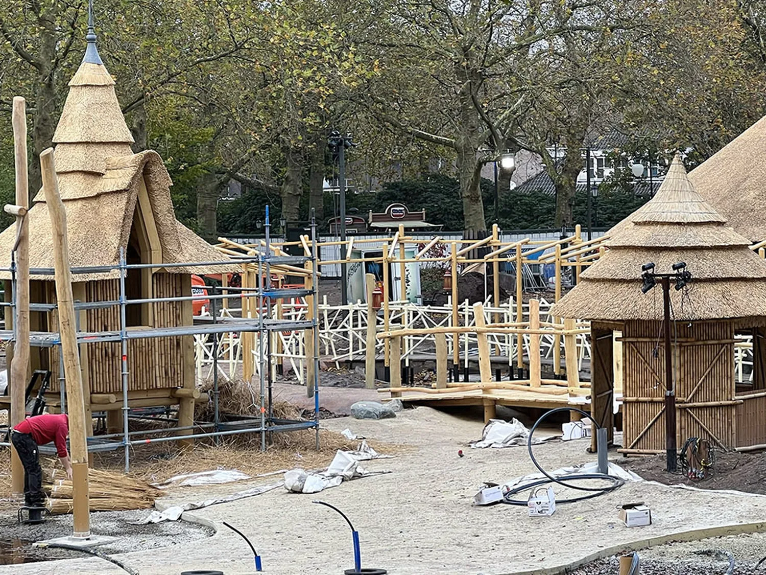 Efteling, Kaatsheuvel — Andamio de bambú