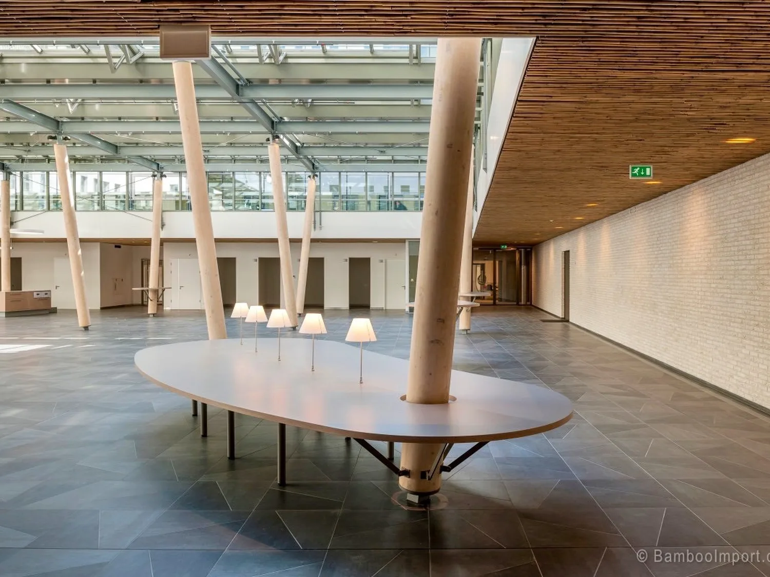 Meander MC, Amersfoort — Estructura de techo